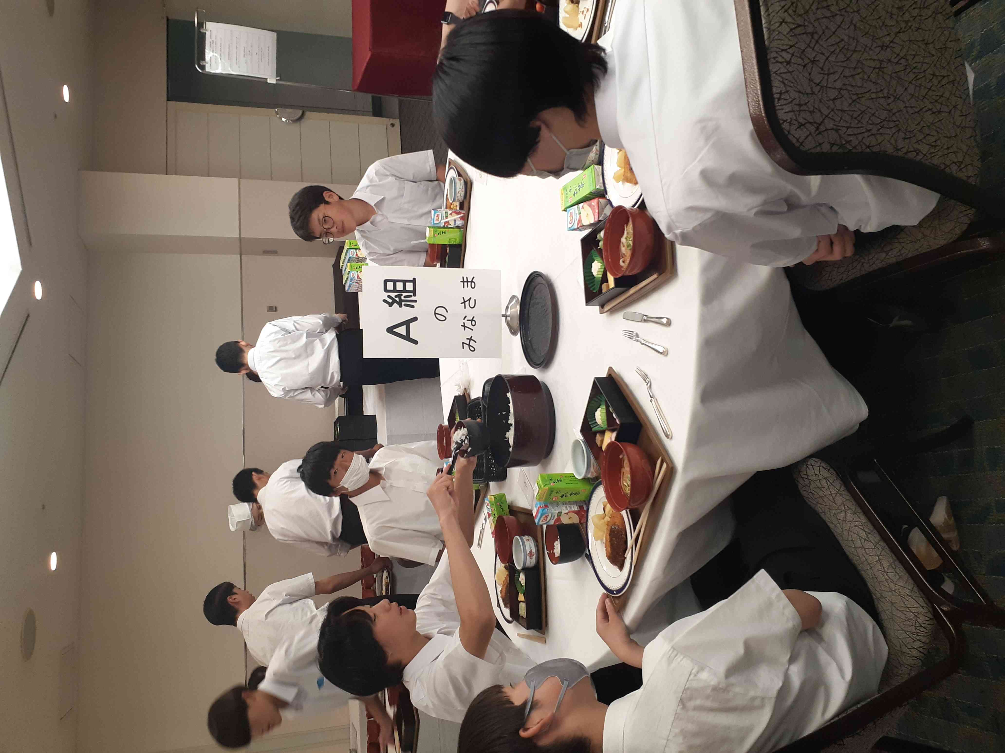 修学旅行3日目　朝食１